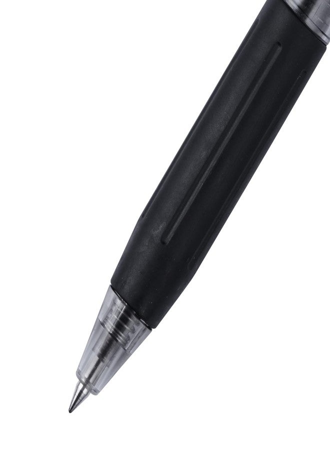 EYEYE G-103 Black Gel Pens 0.7mm, 10 Pack Retractable Medium Point Ballpoint Pen Quick Drying, Pen Fine Point Smooth Writing Pens for Office School Supplies - Image 2